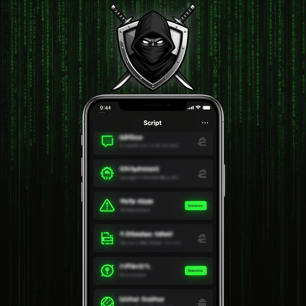 Delta Executor for iOS Script Hub showing Blox Fruits scripts